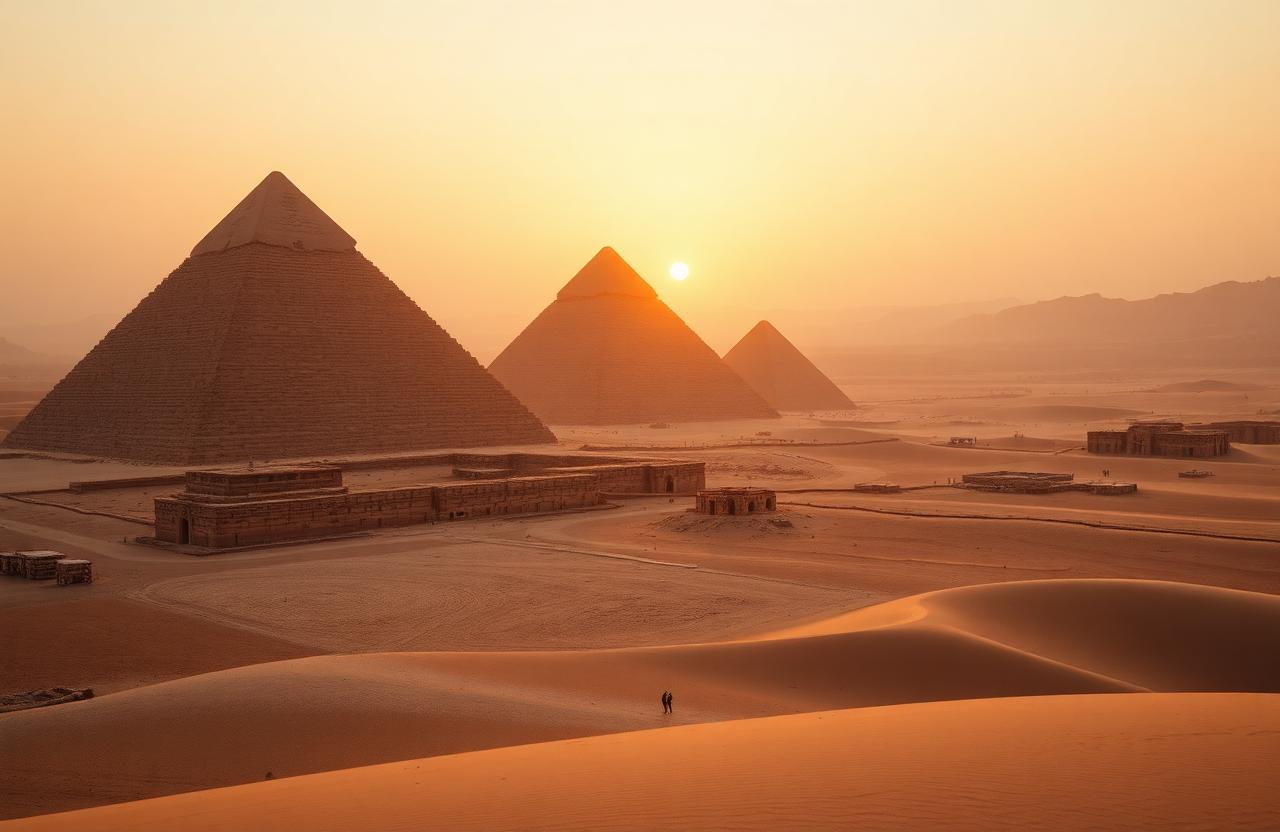 Egypt cinematic landscape