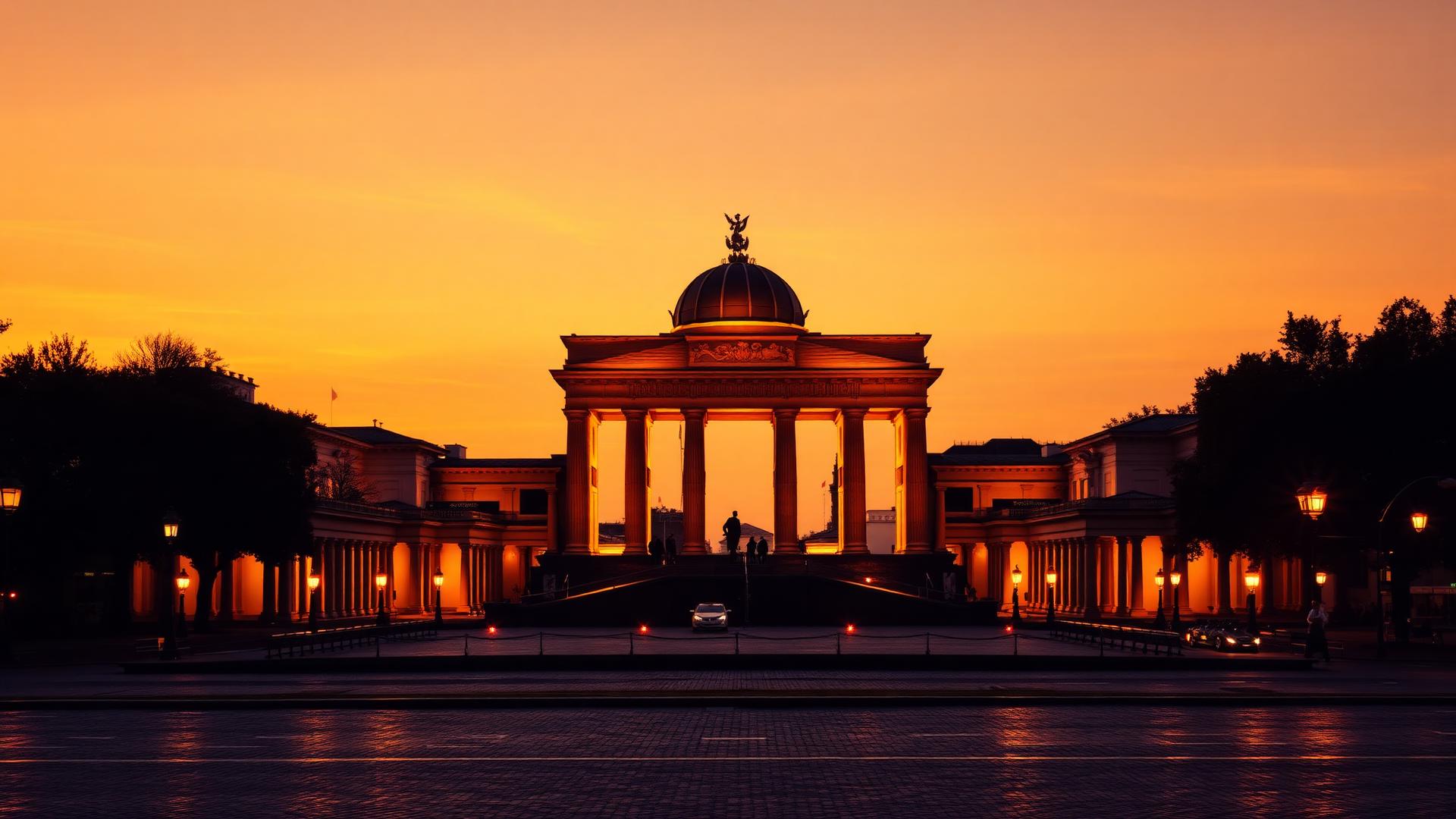 Mainz, Germany cinematic landscape