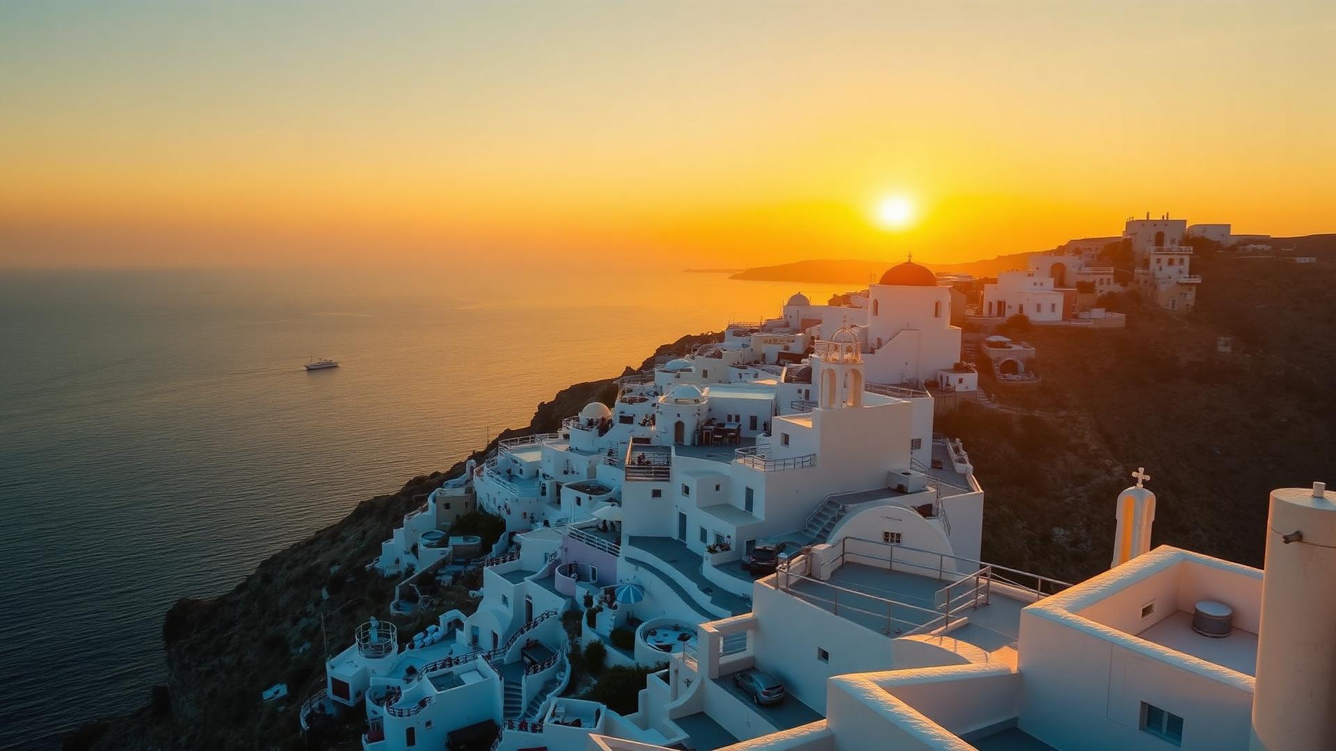 Greece cinematic landscape