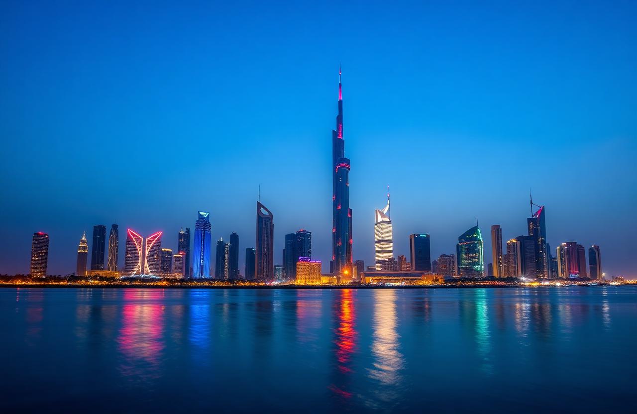 Kuwait cinematic landscape