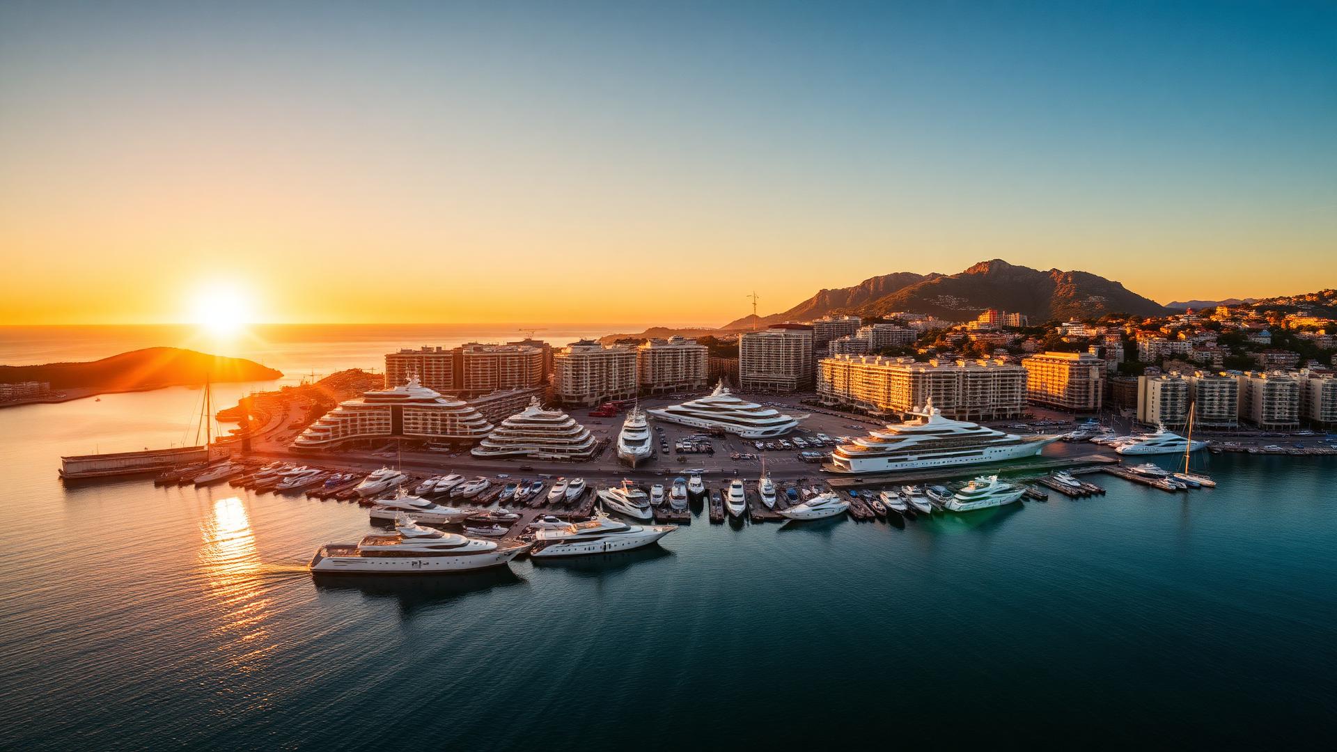 Monaco cinematic landscape