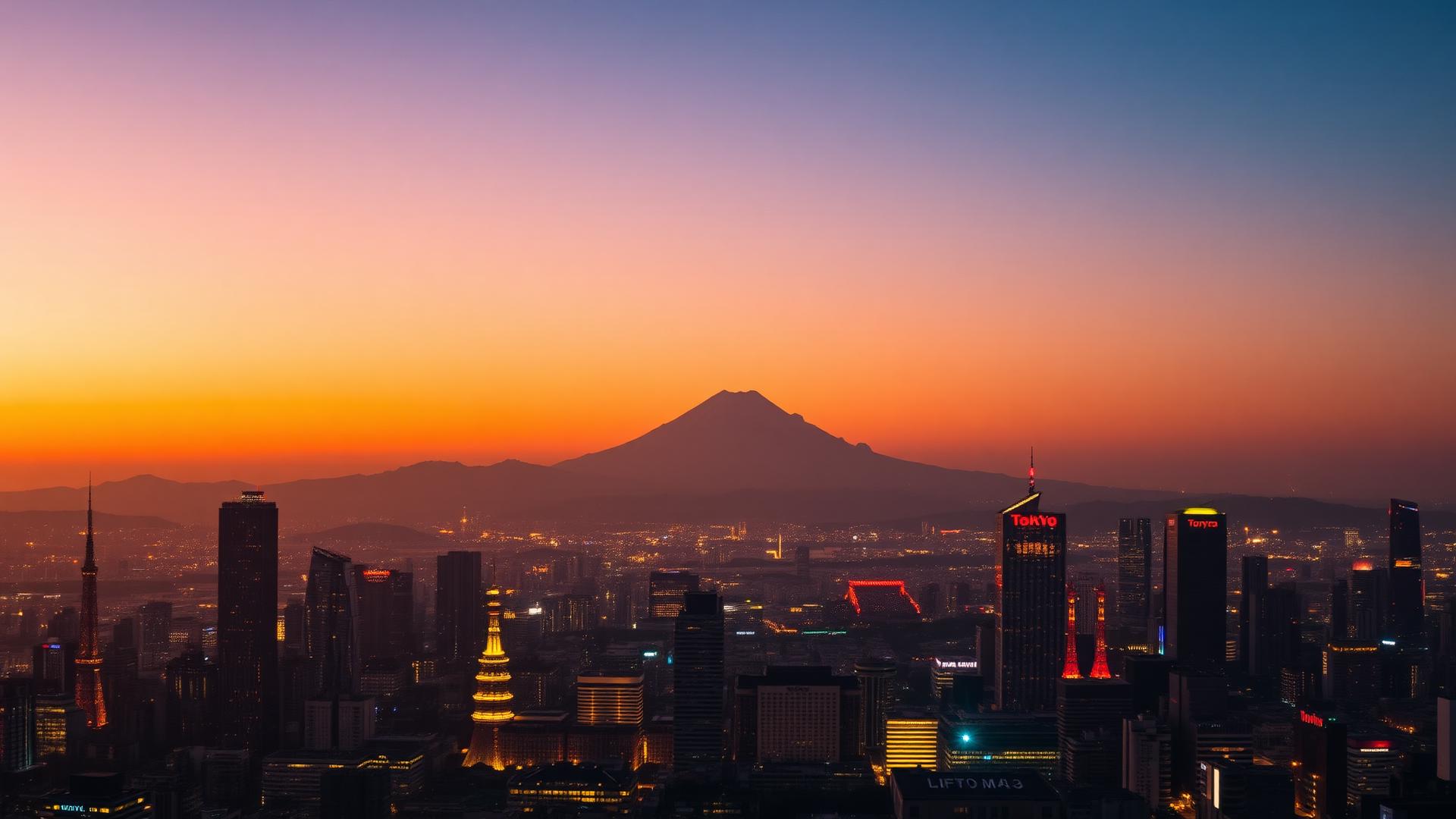 Narita International Airport cinematic view