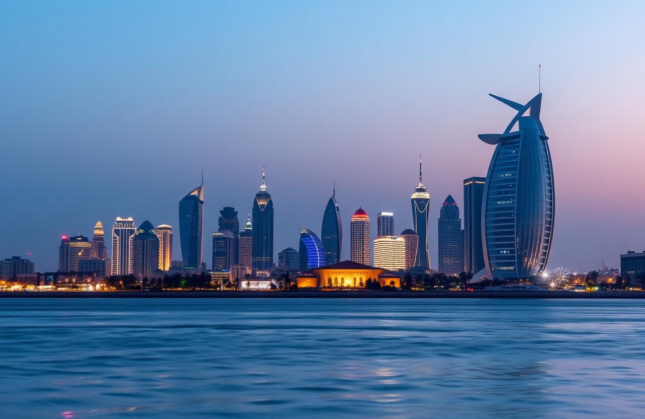 Qatar cinematic landscape